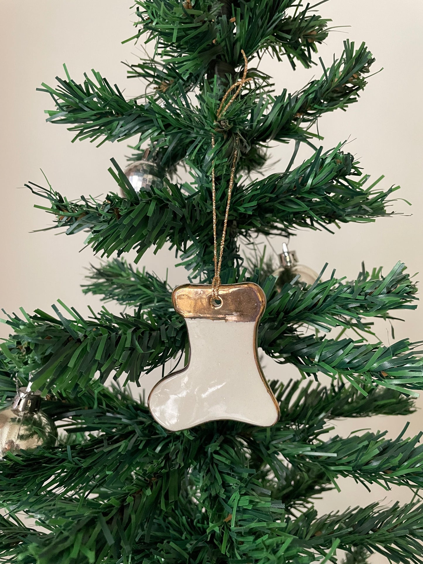 Tree Ornament + Stocking Ornament + Bell Ornament
