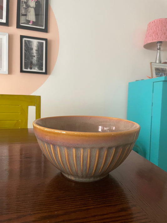 Victorian Serving Bowl Beige