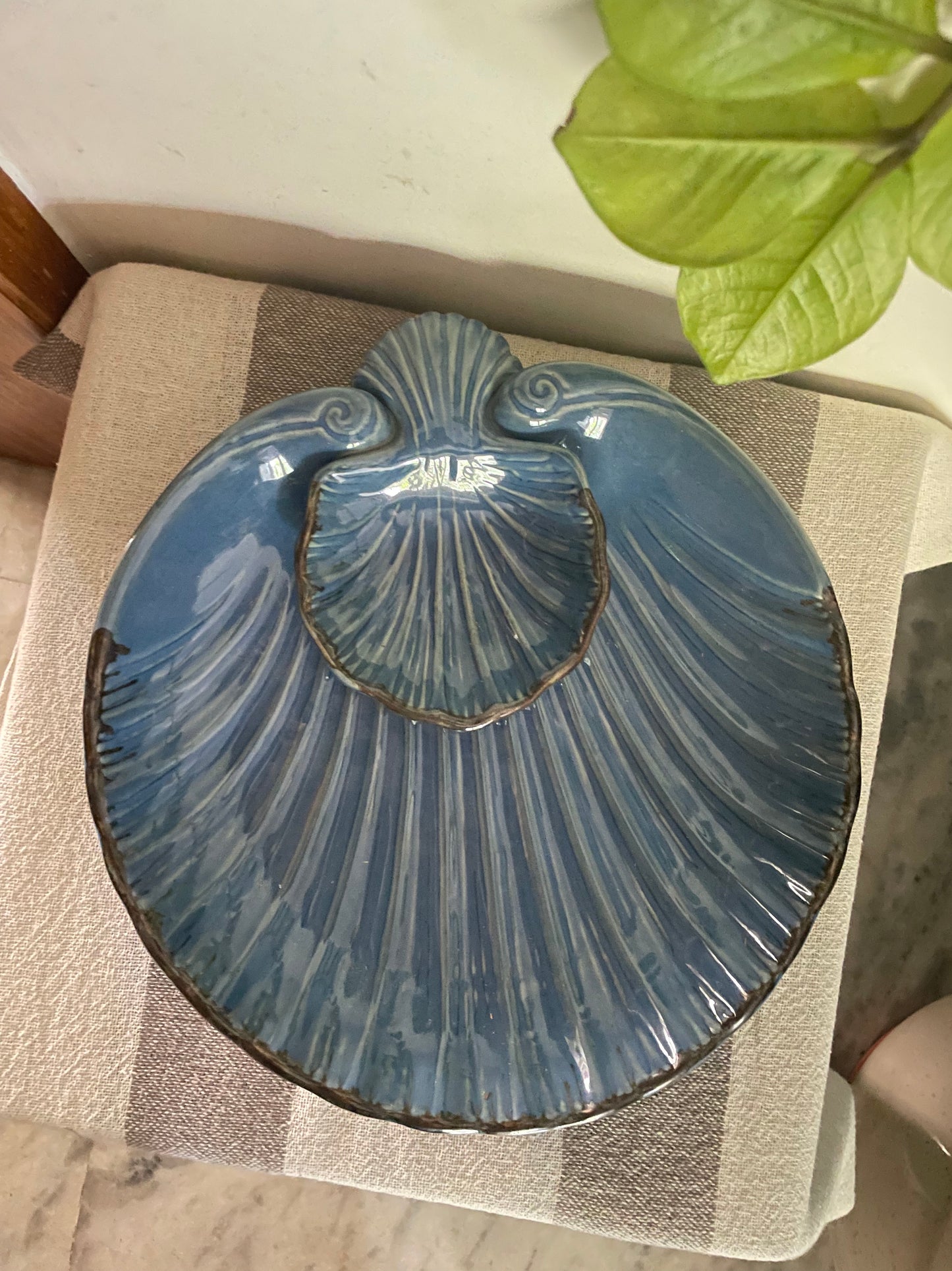 Sea Shell Chip & Dip Platter