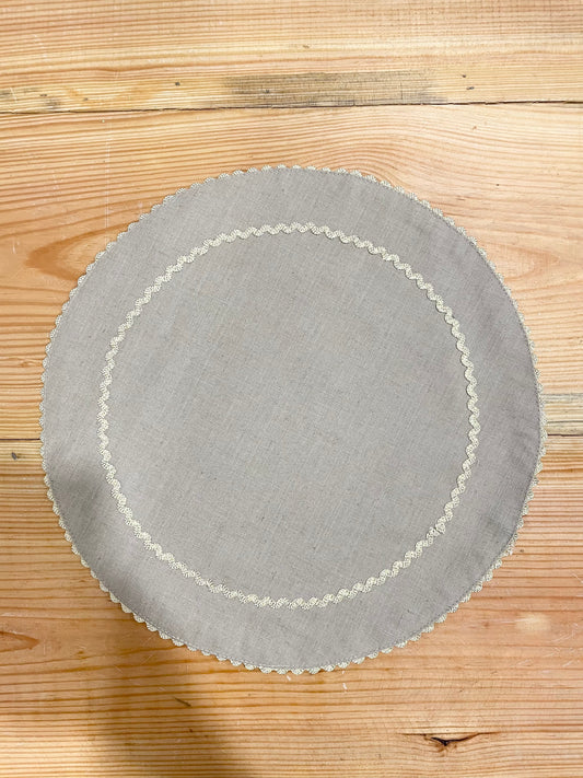 Halo Table Mat Beige