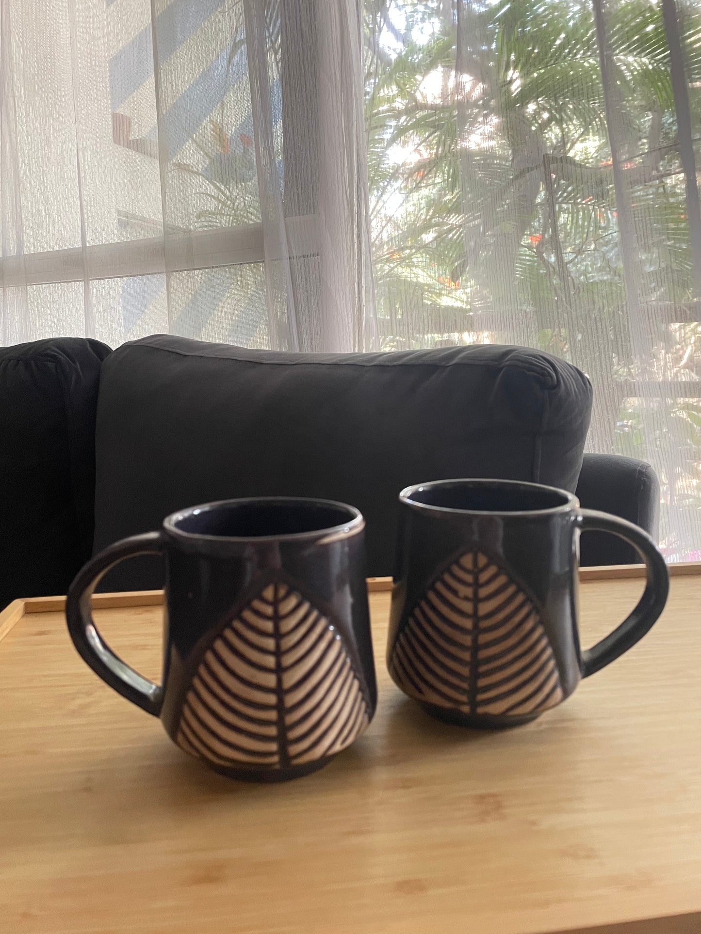 Leaf Mug - Set of 2