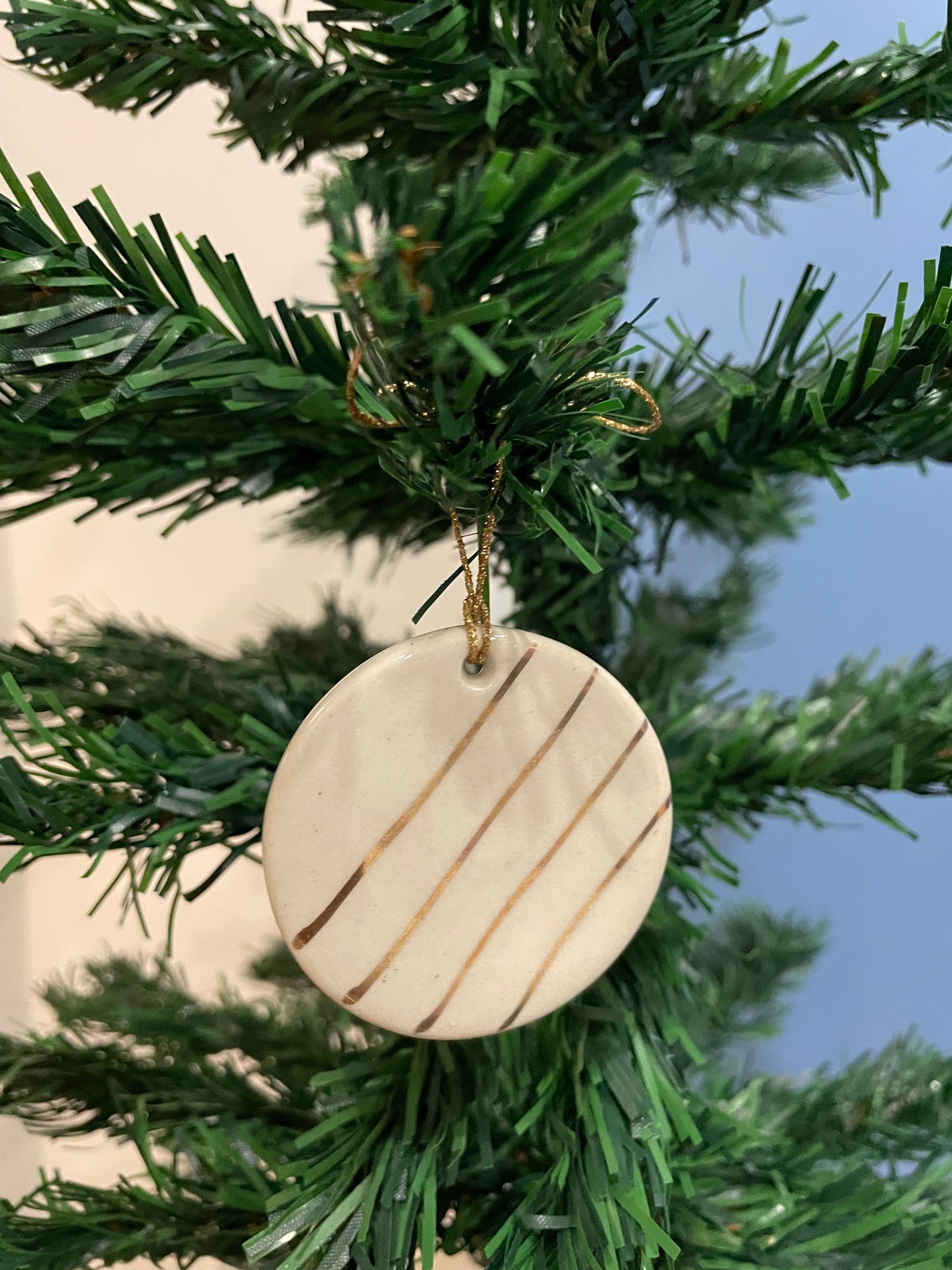 Tree Ornament + Ball Ornament + Tree Ornament