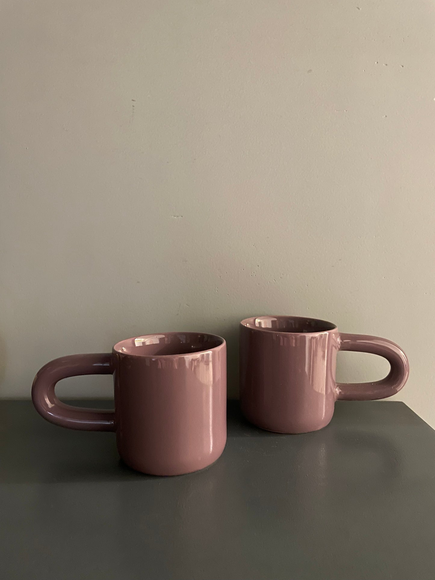 Handlebar Mugs Purple - Set of 2