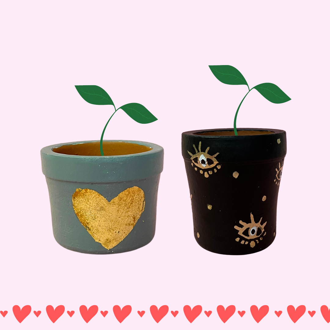 Love Offer - Mini Love Planters set of 2