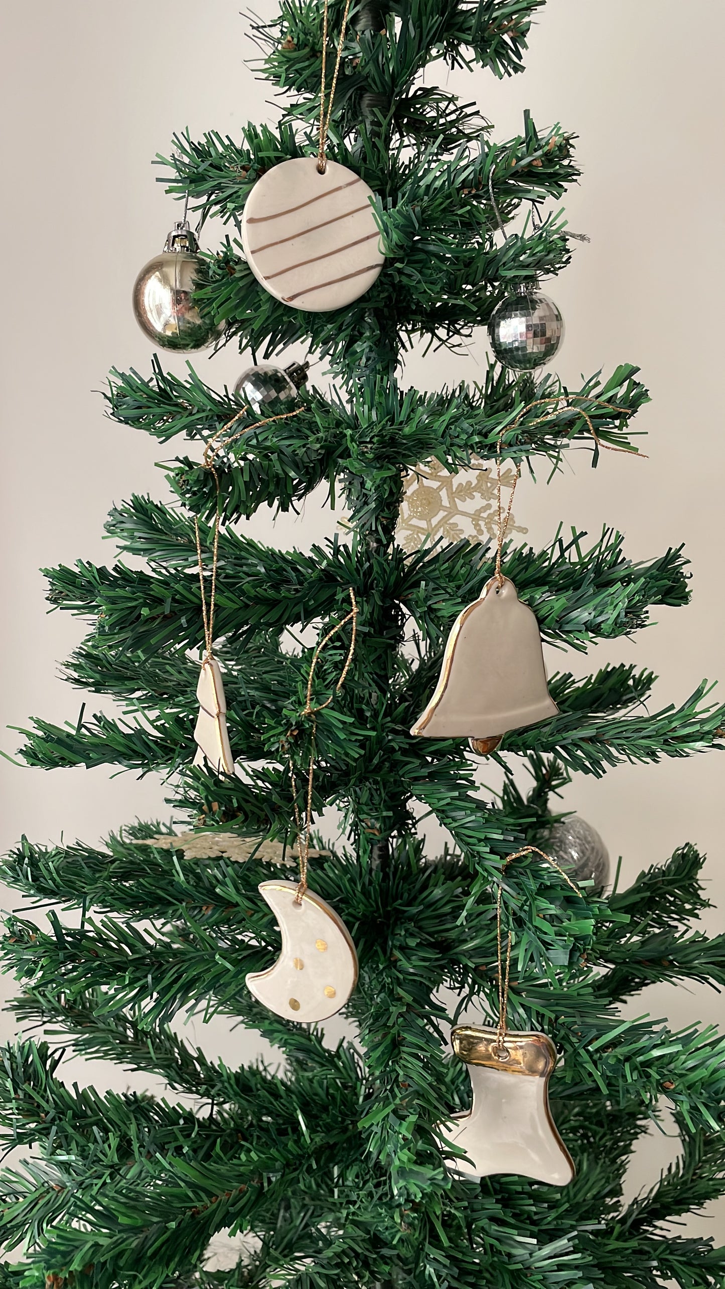 Moon Ornament + Tree Ornament + Stocking Ornament