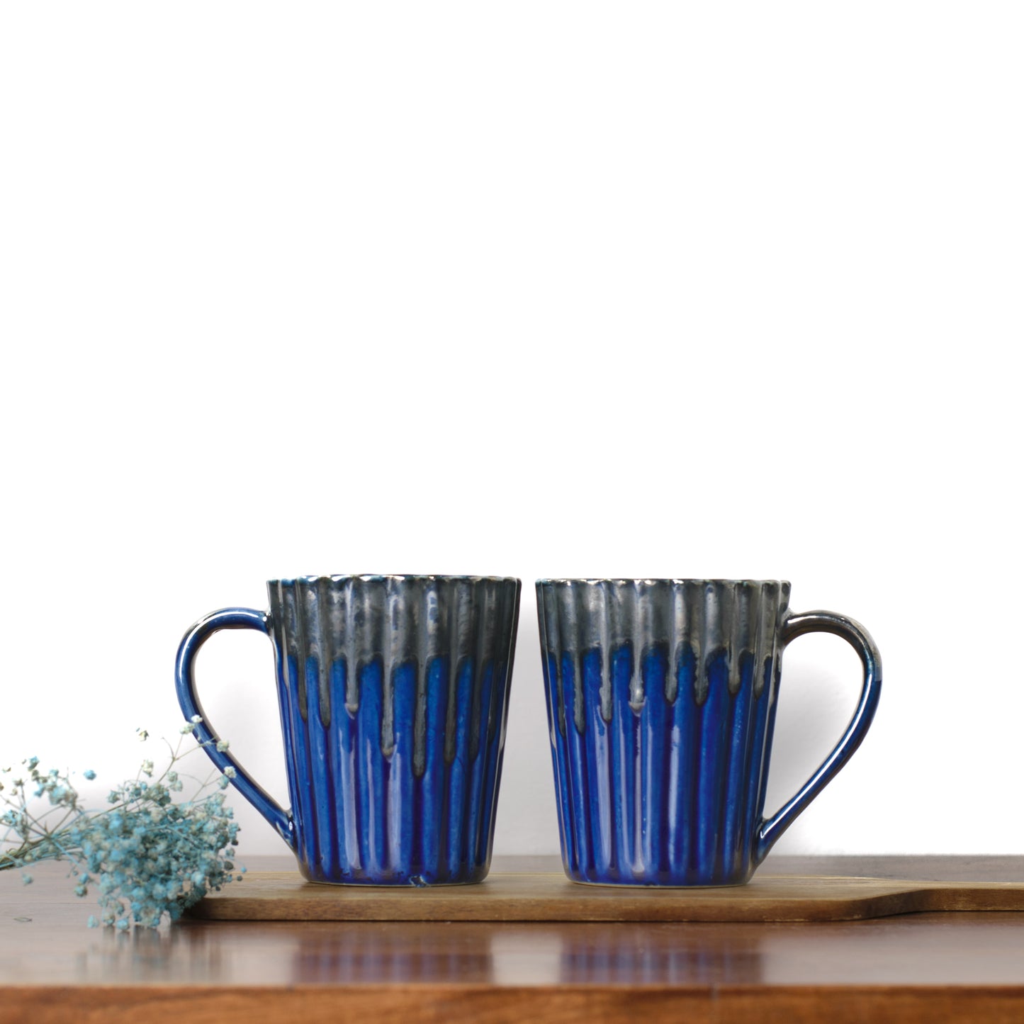 Badal Mug - Blue, set of 2