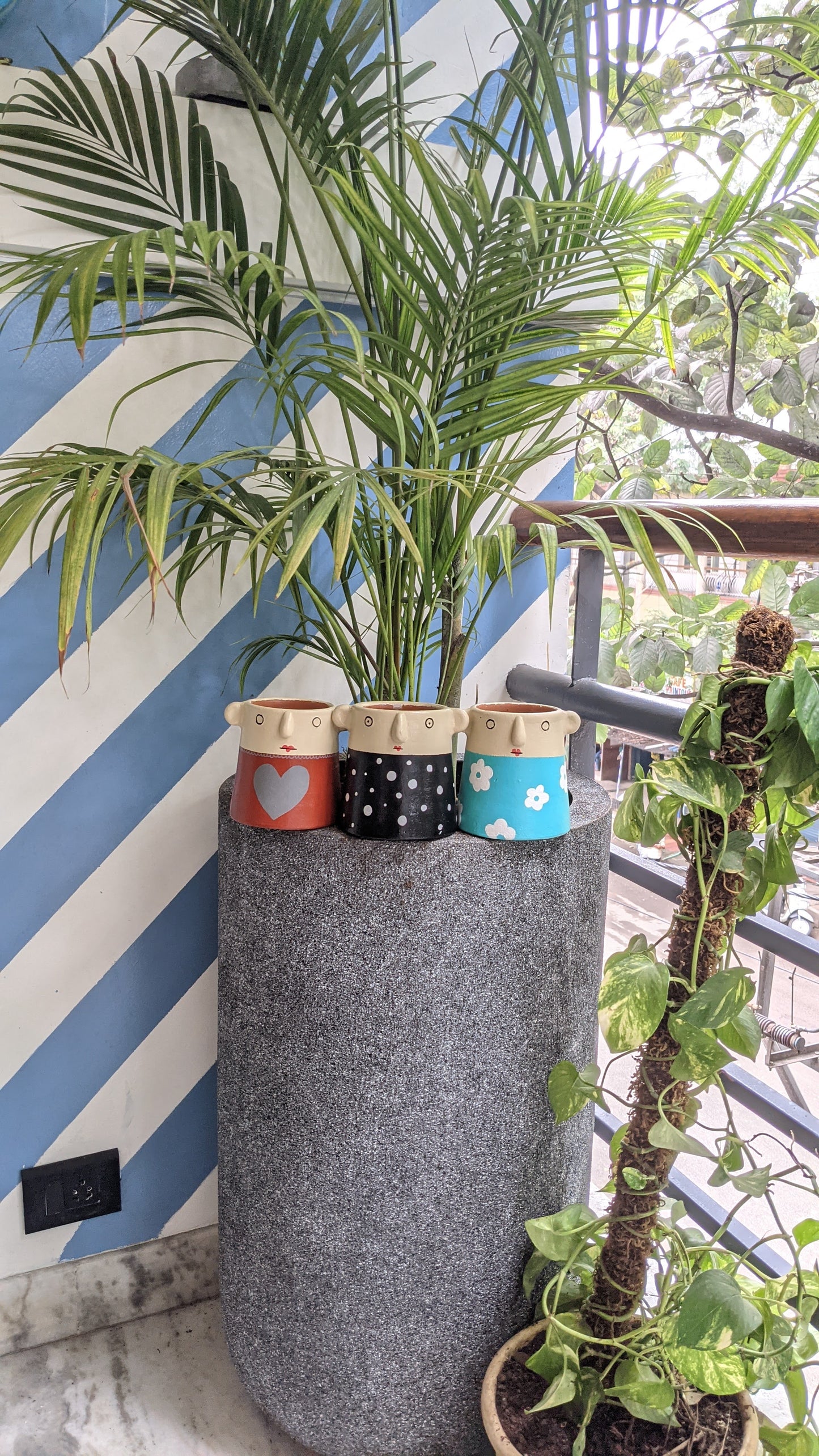 Terracotta Planters - Peaky Gang Black